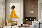 Pixalot Woman In Yellow Cape