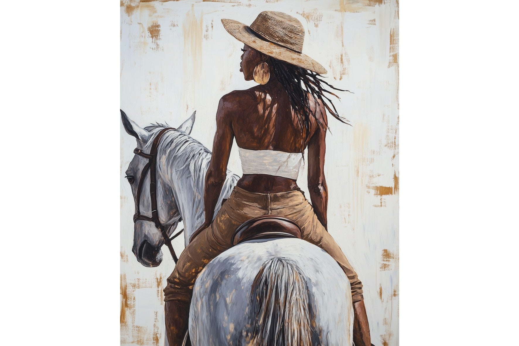 Woman on Horseback