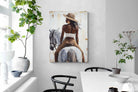 Pixalot Woman on Horseback