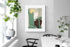Pixalot Woman Reading in a Rocking Chair