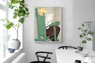 Pixalot Woman Reading in a Rocking Chair