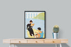 Pixalot Woman Reading in a Row Boat