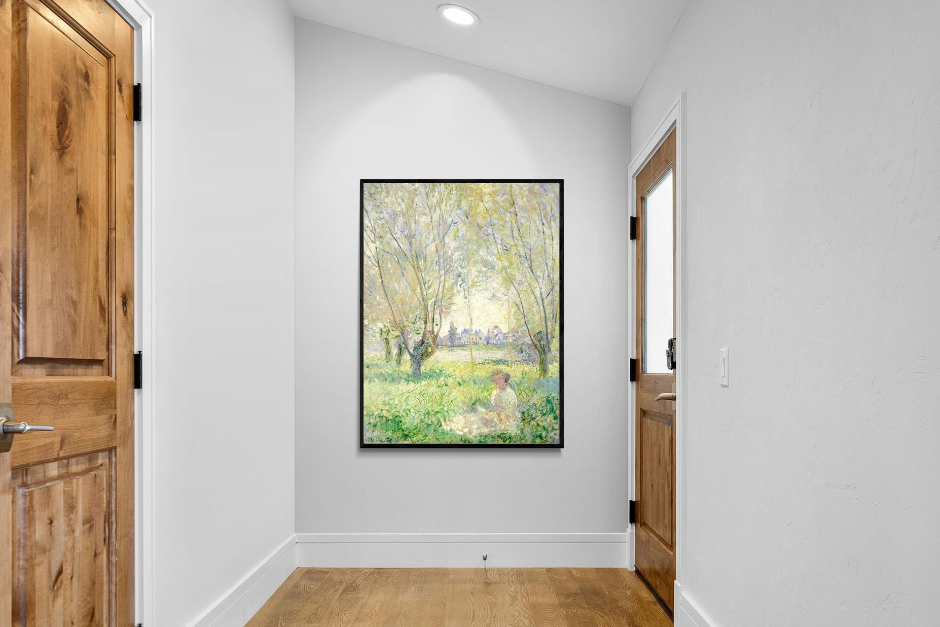 Pixalot ® Woman Seated under the Willows