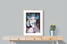 Pixalot Woman with Blue Bow