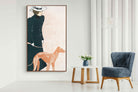 Pixalot ® Woman with Greyhound