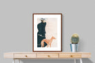 Pixalot ® Woman with Greyhound