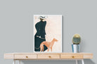 Pixalot Woman with Greyhound