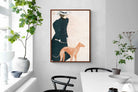 Pixalot ® Woman with Greyhound