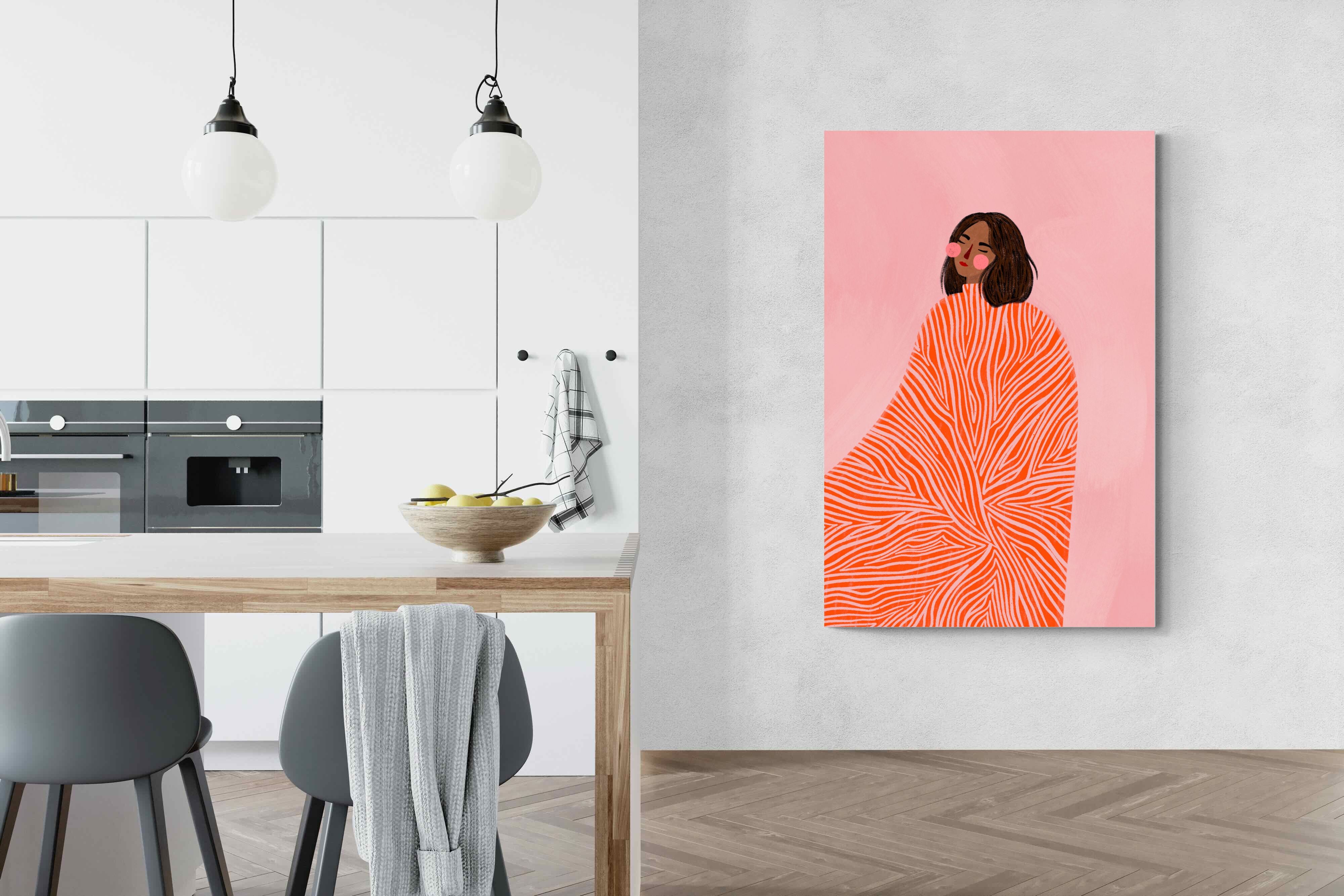 Pixalot Woman With Swirls