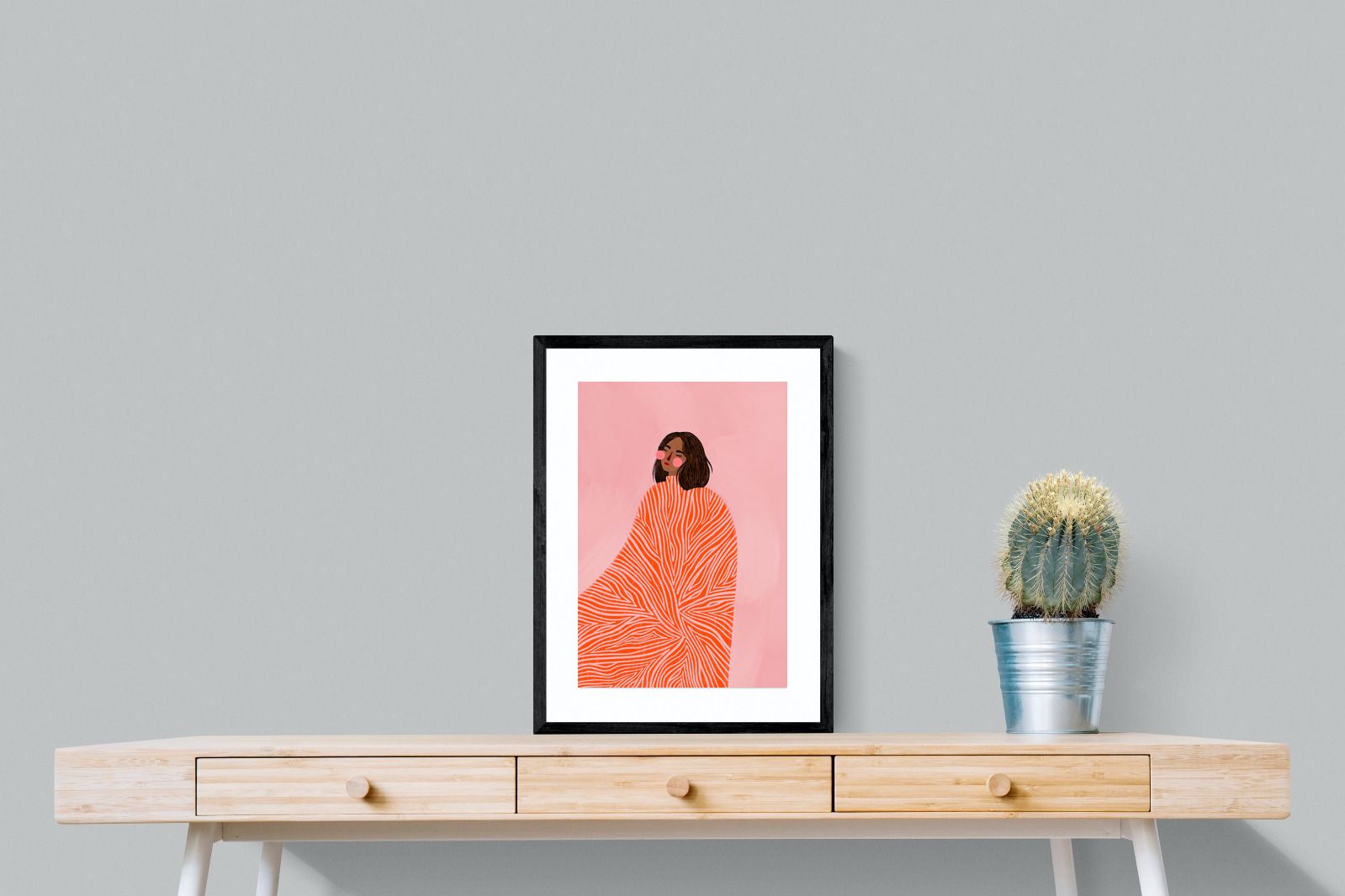 Pixalot Woman With Swirls