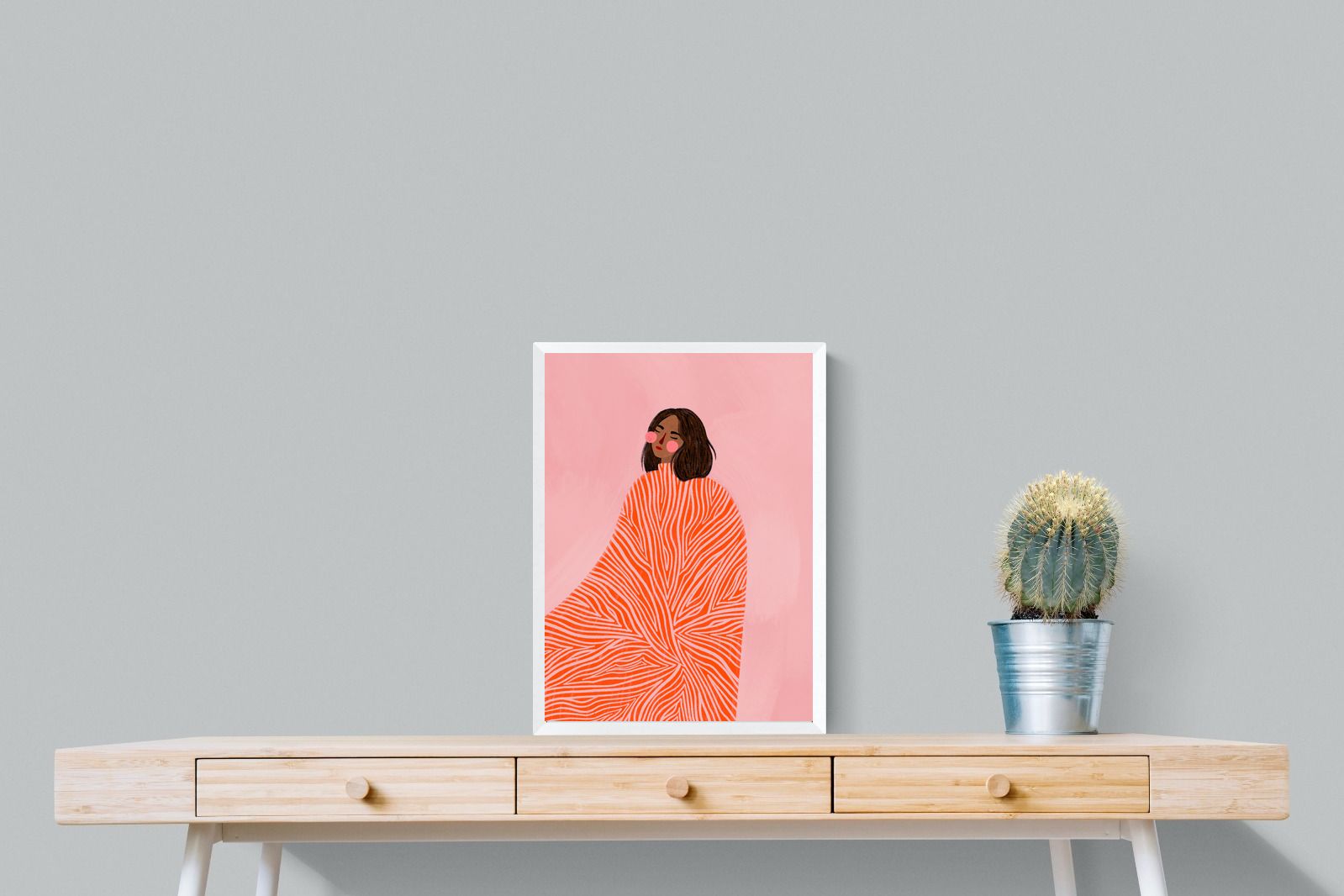 Pixalot Woman With Swirls