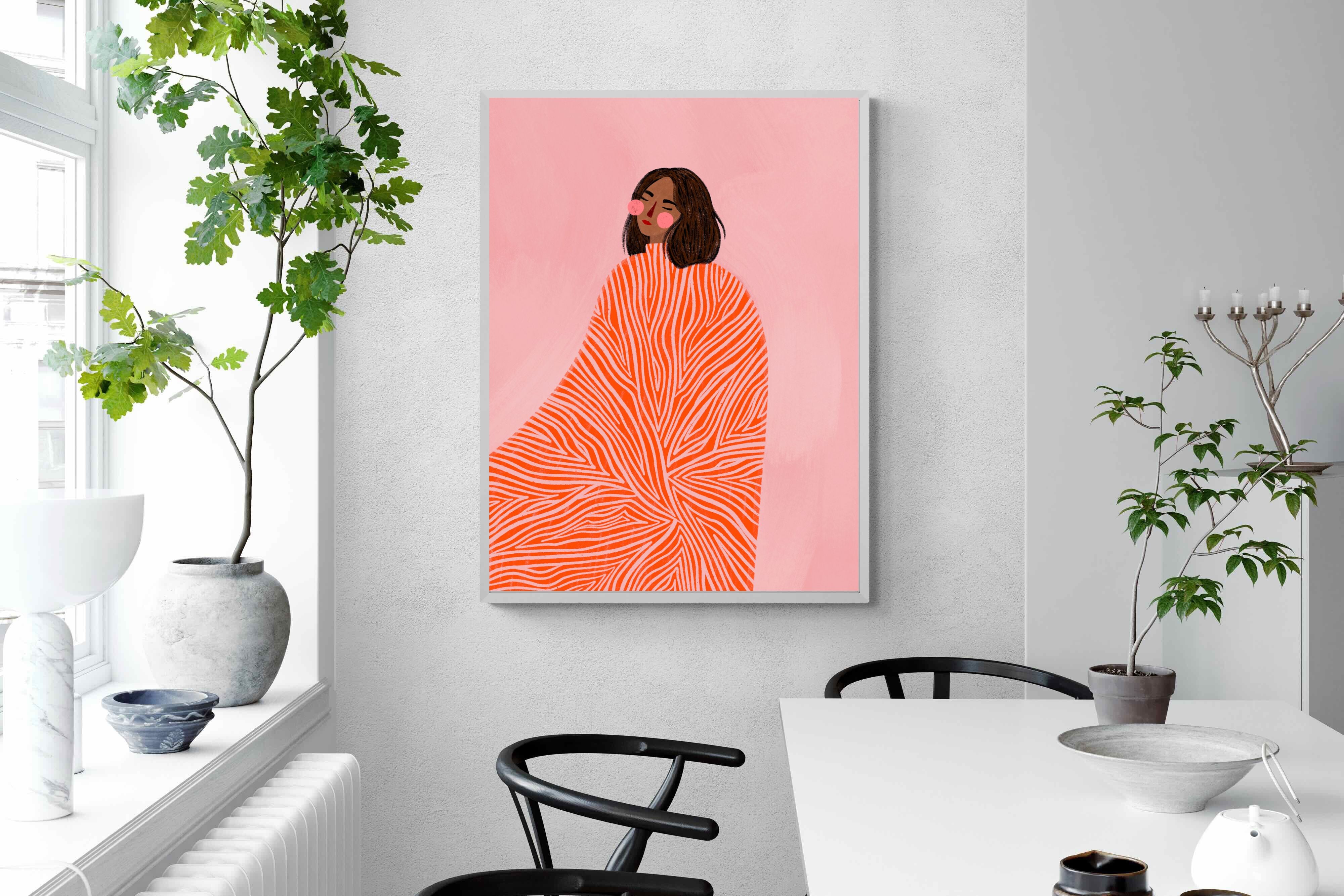 Pixalot Woman With Swirls