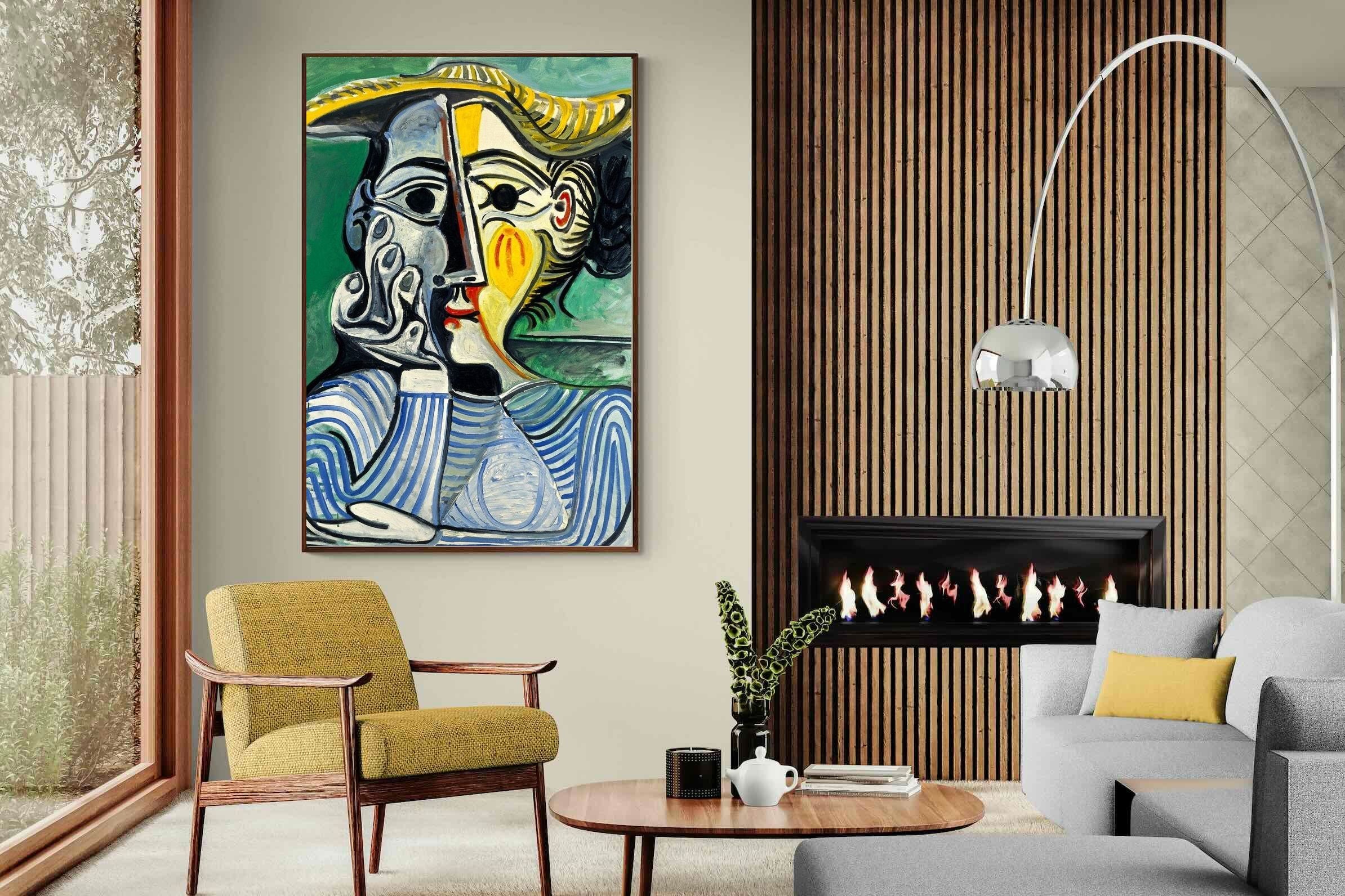 Pixalot Woman With Yellow Hat