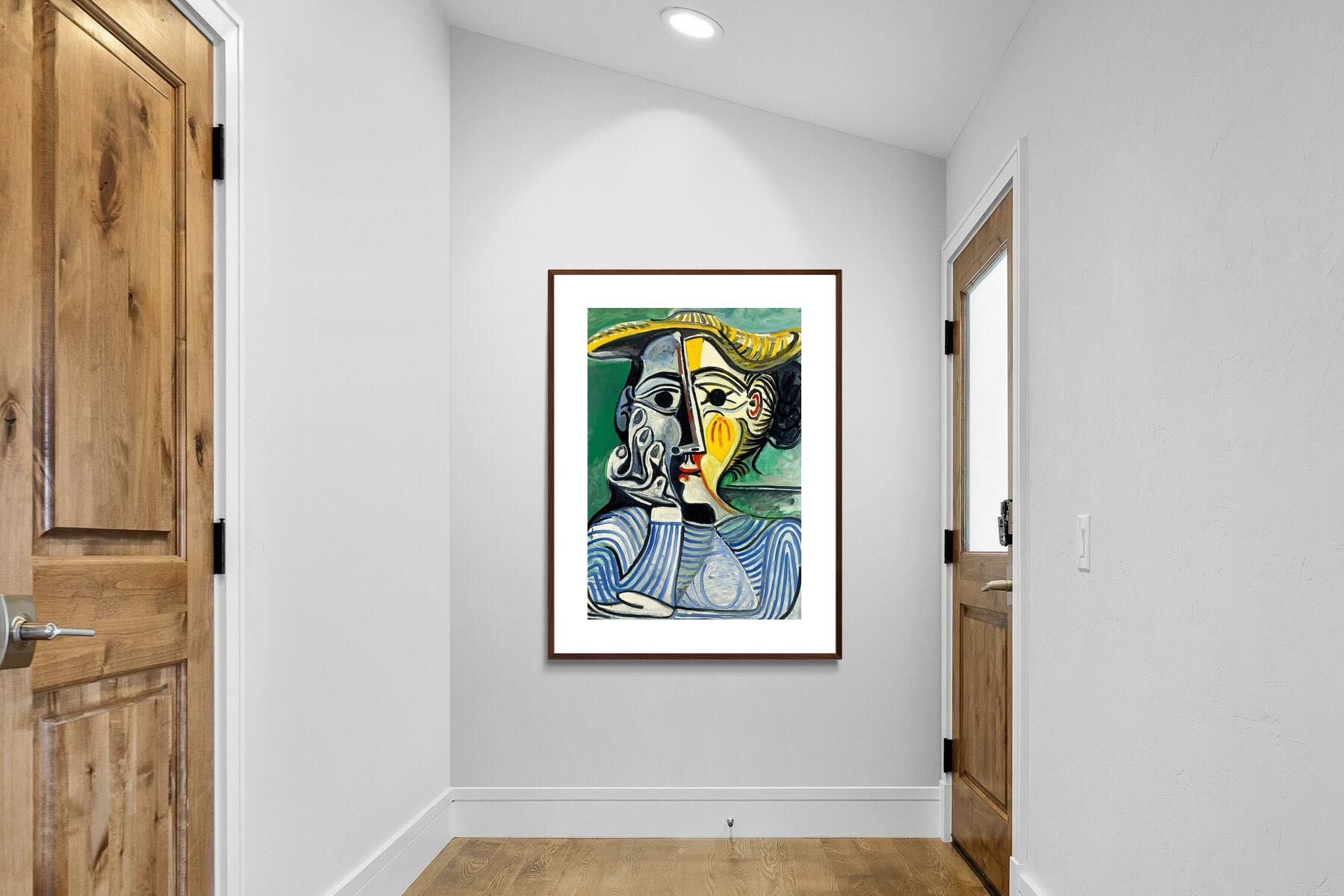 Pixalot Woman With Yellow Hat