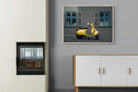 Pixalot Yellow Vespa