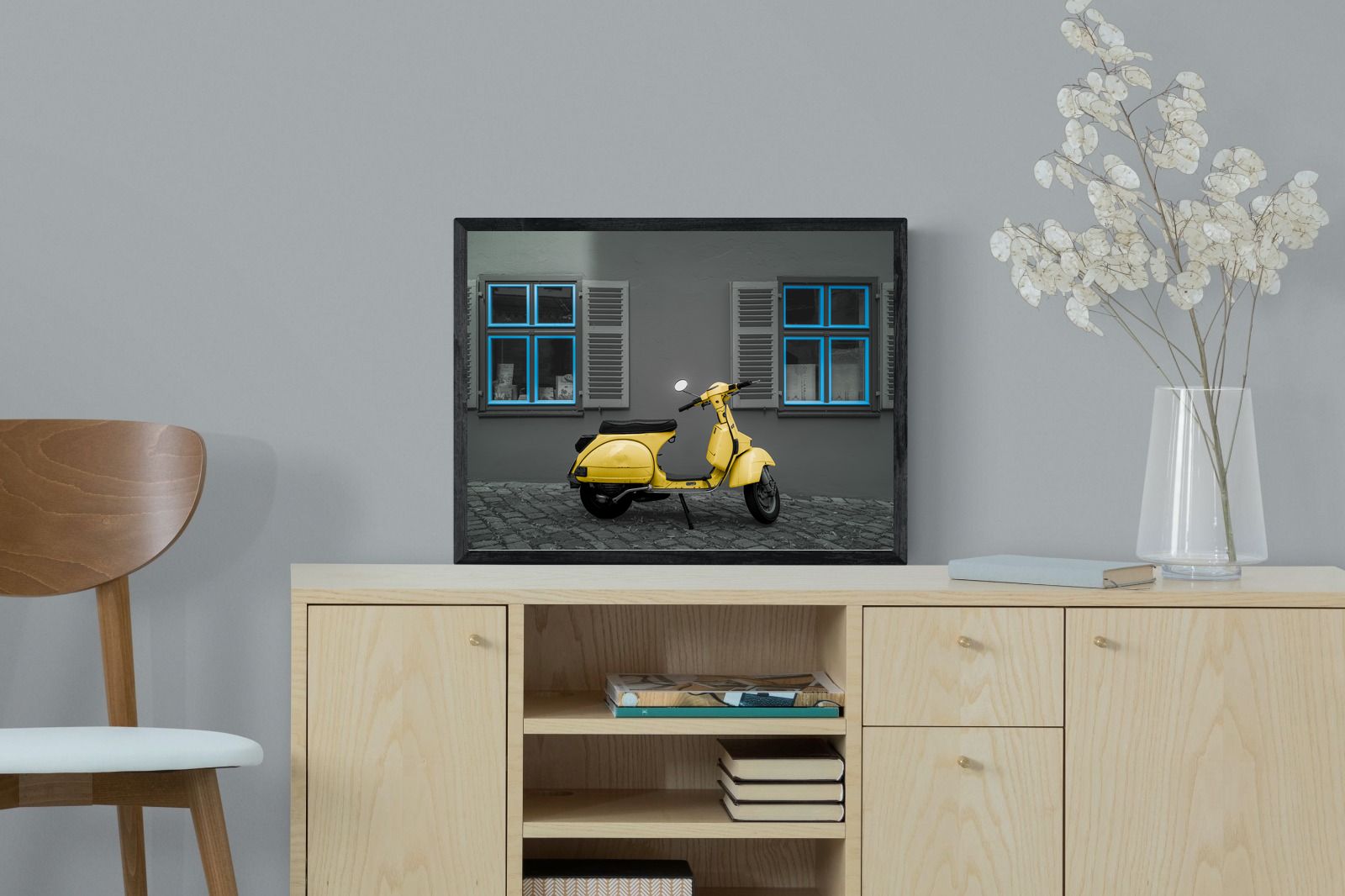 Pixalot Yellow Vespa
