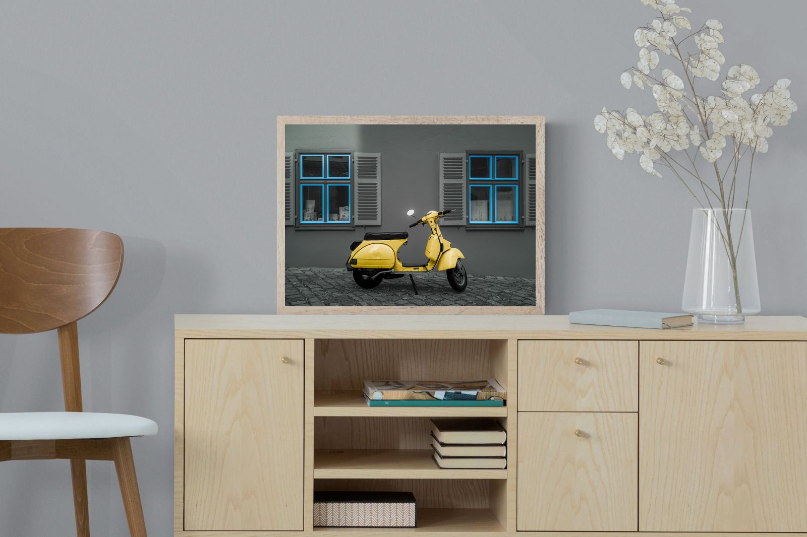 Pixalot Yellow Vespa