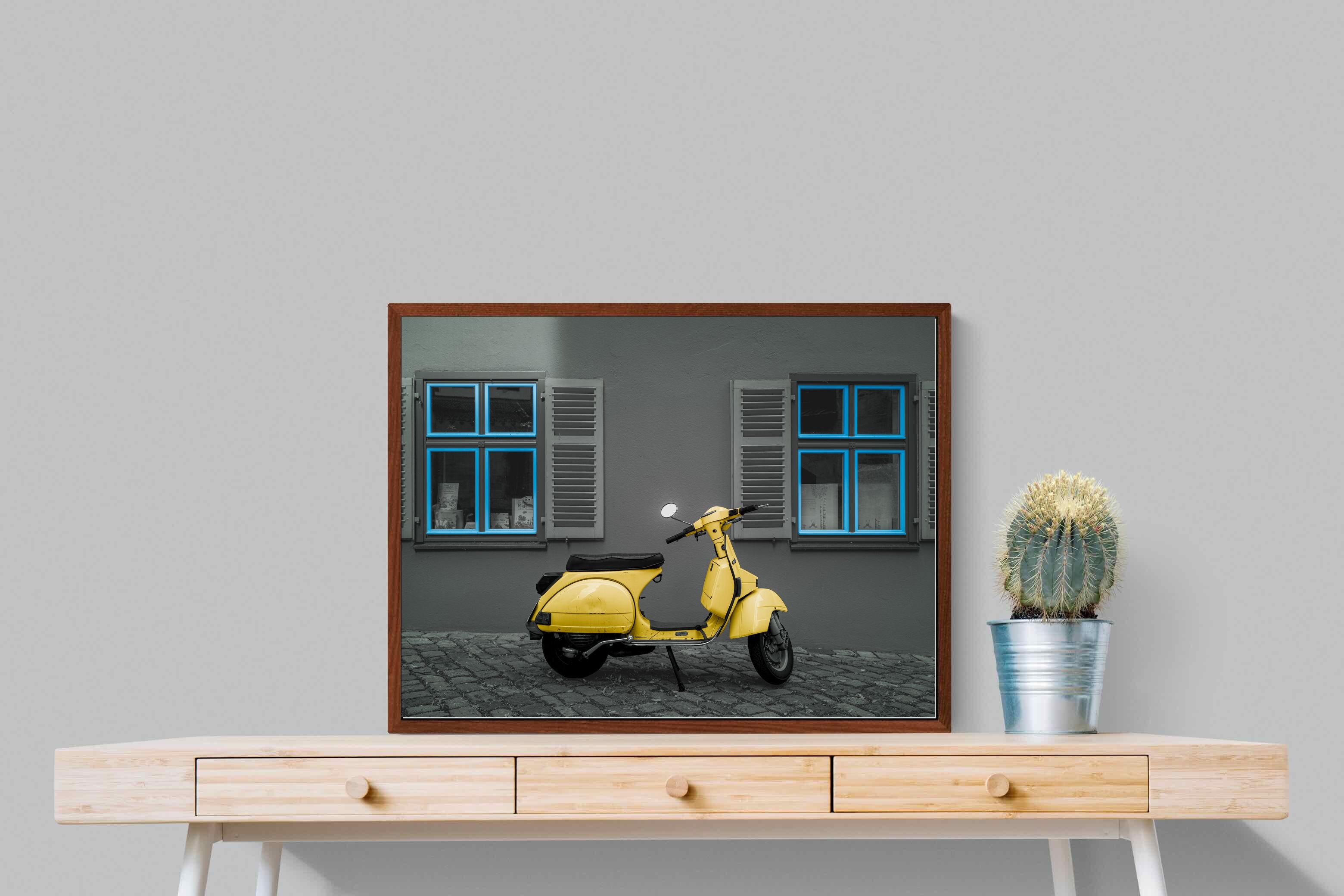 Pixalot Yellow Vespa