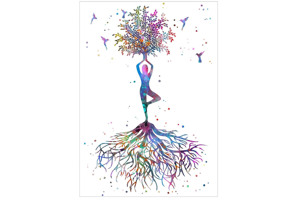 Yoga Tree-Wall_Art-Pixalot