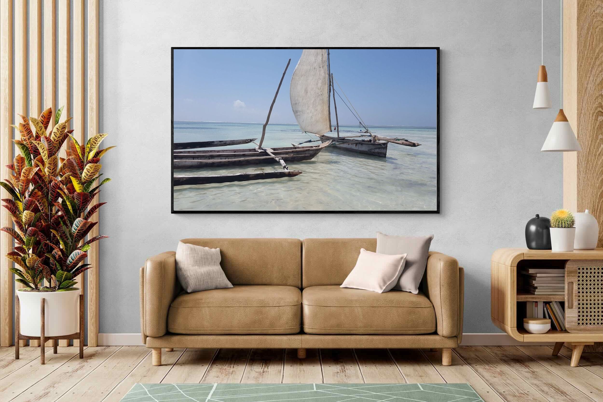 Pixalot Zanzibar Fishing Boats (colour)