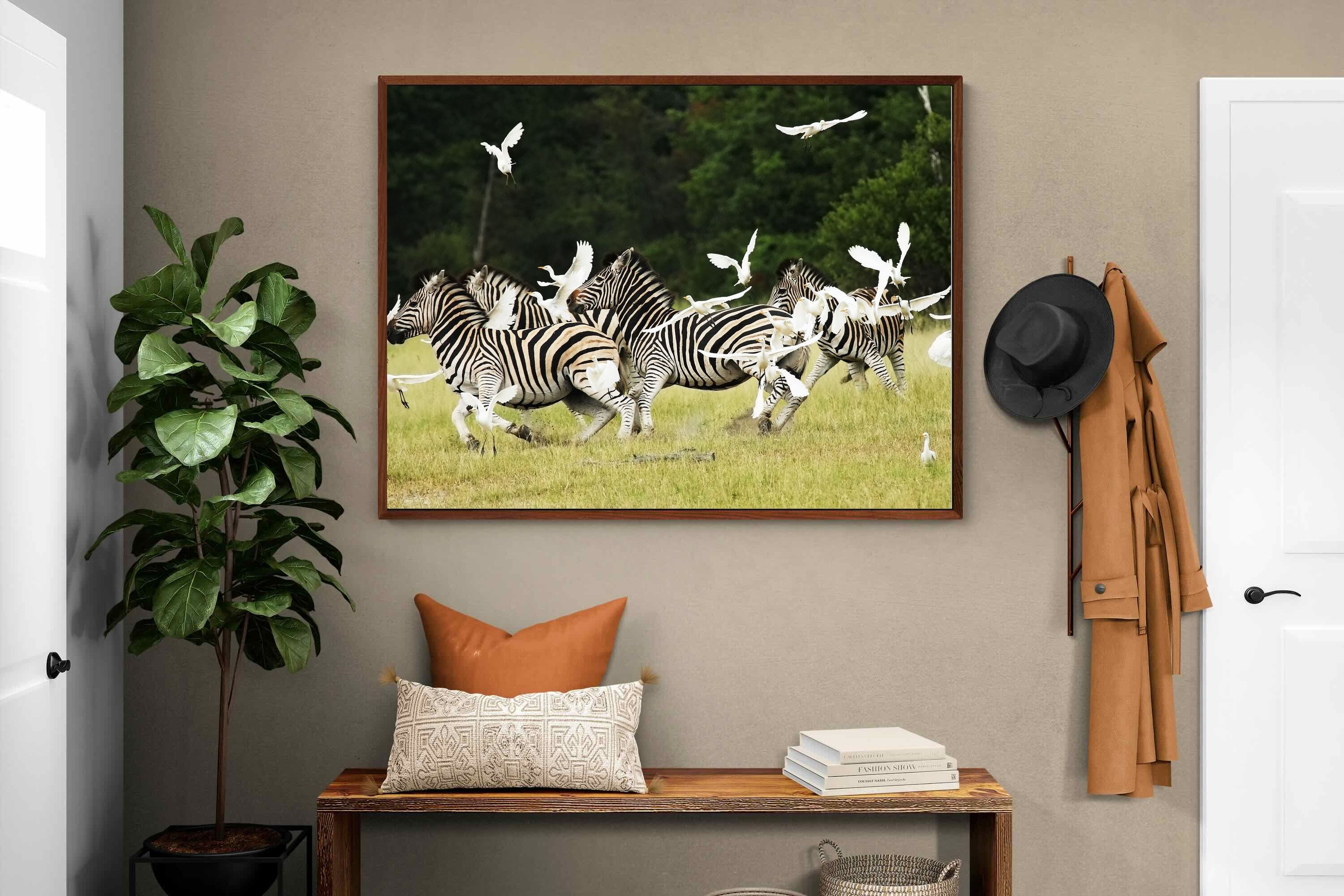 Pixalot Zebra & Herons (colour)