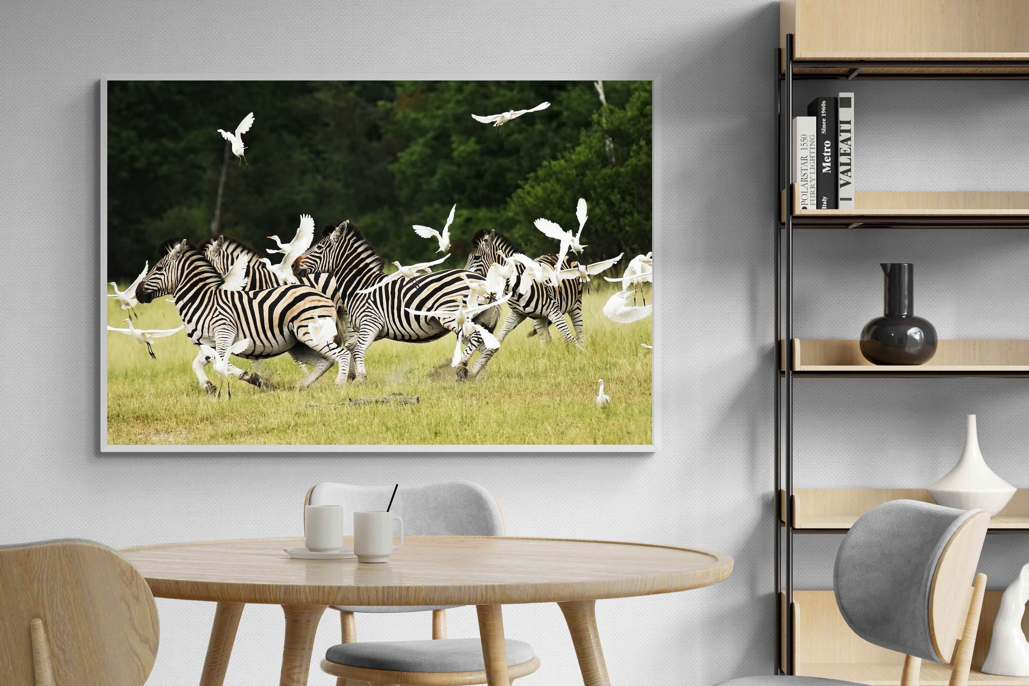 Pixalot Zebra & Herons (colour)