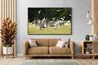 Pixalot Zebra & Herons (colour)