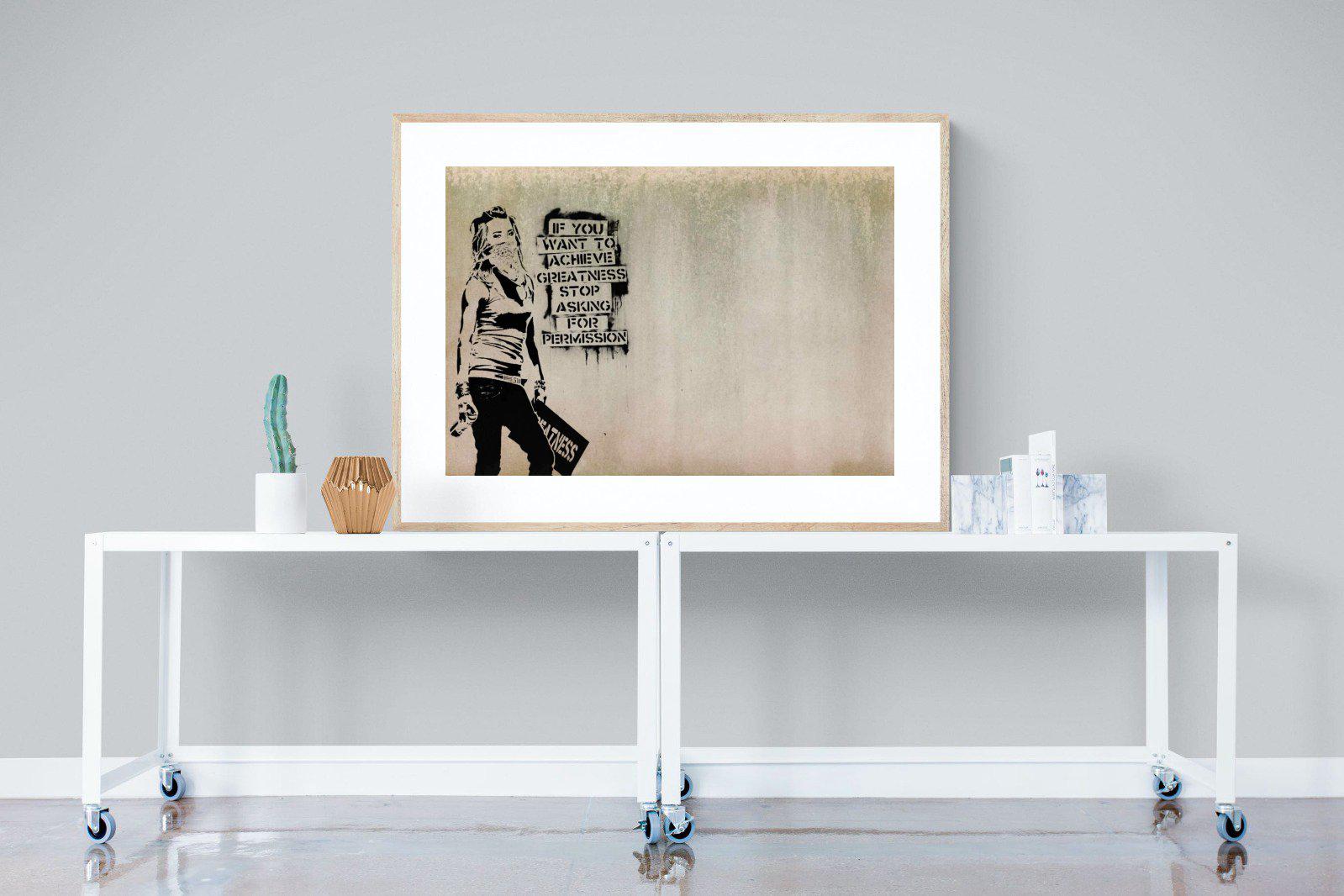 Achieve Greatness-Wall_Art-120 x 90cm-Framed Print-Wood-Pixalot
