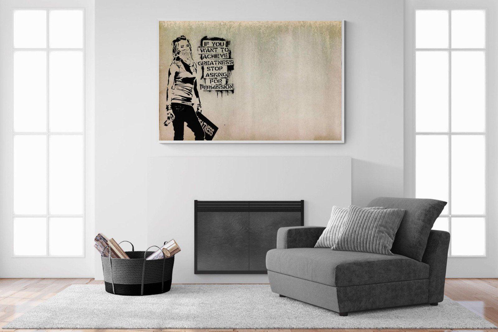 Achieve Greatness-Wall_Art-150 x 100cm-Mounted Canvas-White-Pixalot