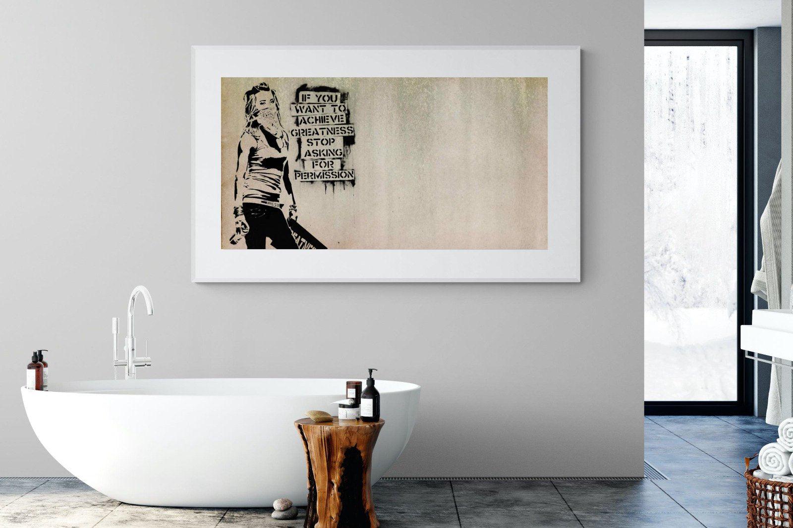 Achieve Greatness-Wall_Art-180 x 110cm-Framed Print-White-Pixalot
