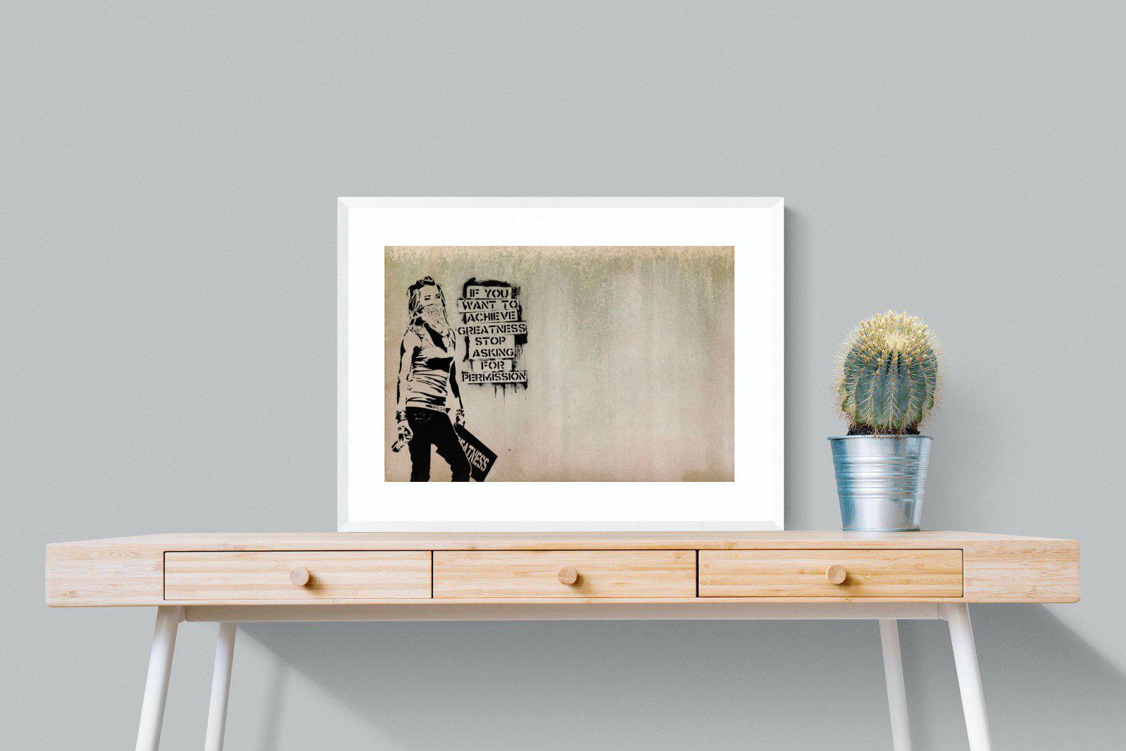 Achieve Greatness-Wall_Art-80 x 60cm-Framed Print-White-Pixalot