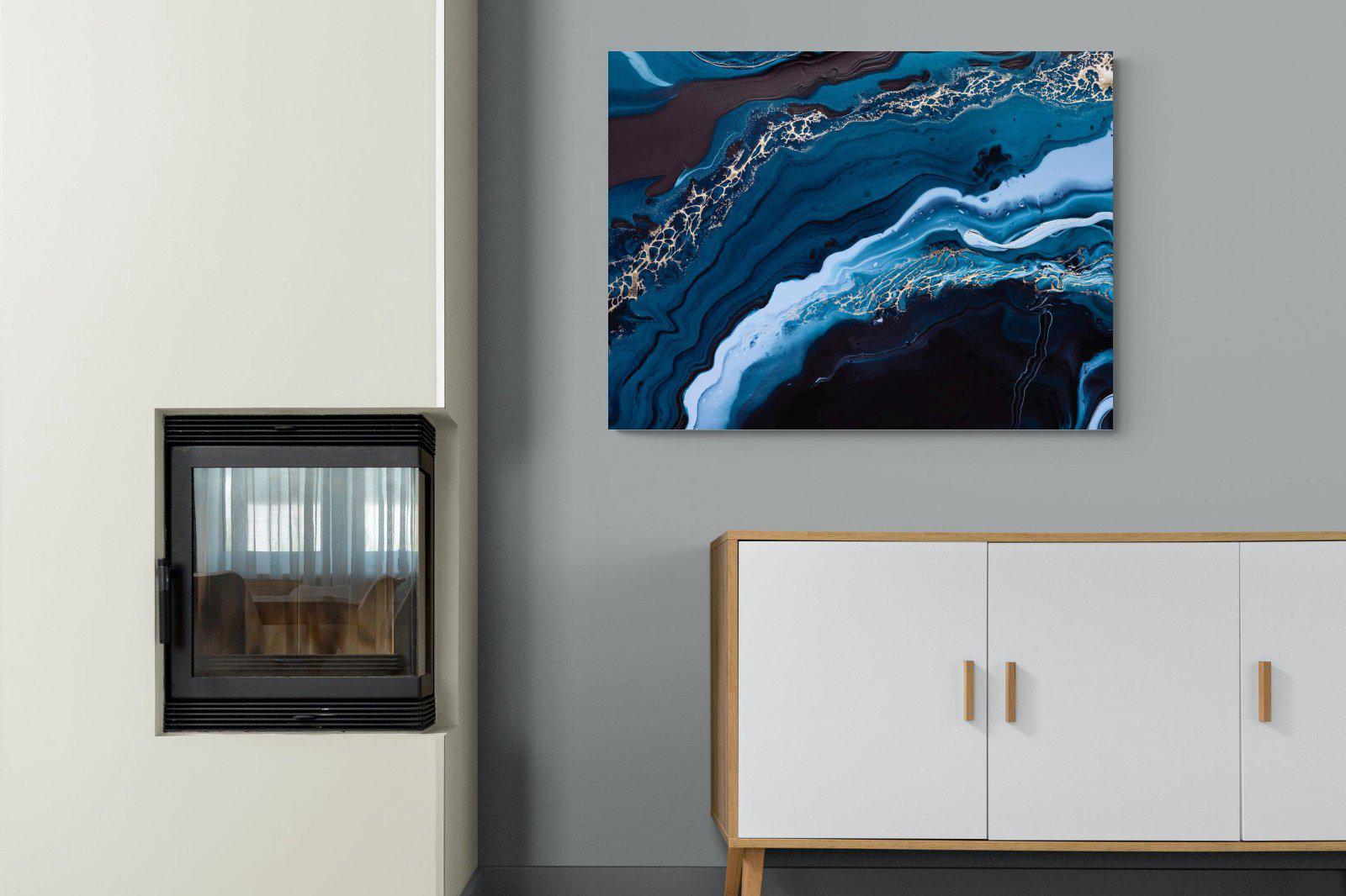 Acrylic Ocean-Wall_Art-100 x 75cm-Mounted Canvas-No Frame-Pixalot