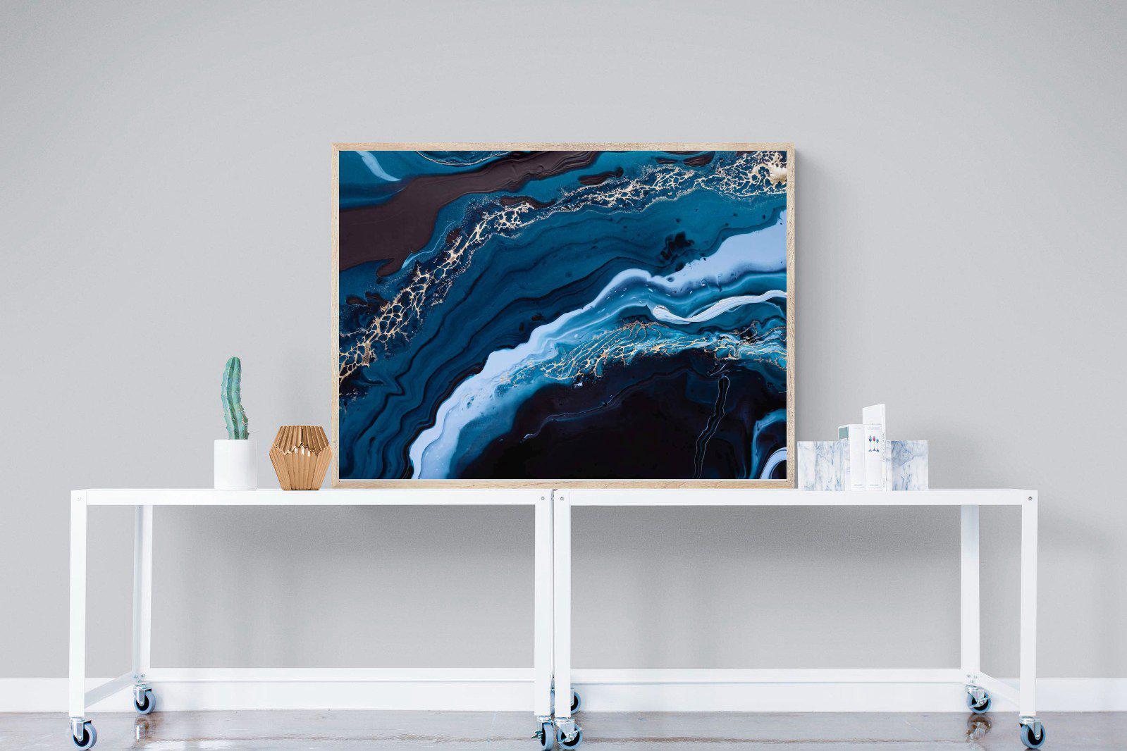 Acrylic Ocean-Wall_Art-120 x 90cm-Mounted Canvas-Wood-Pixalot