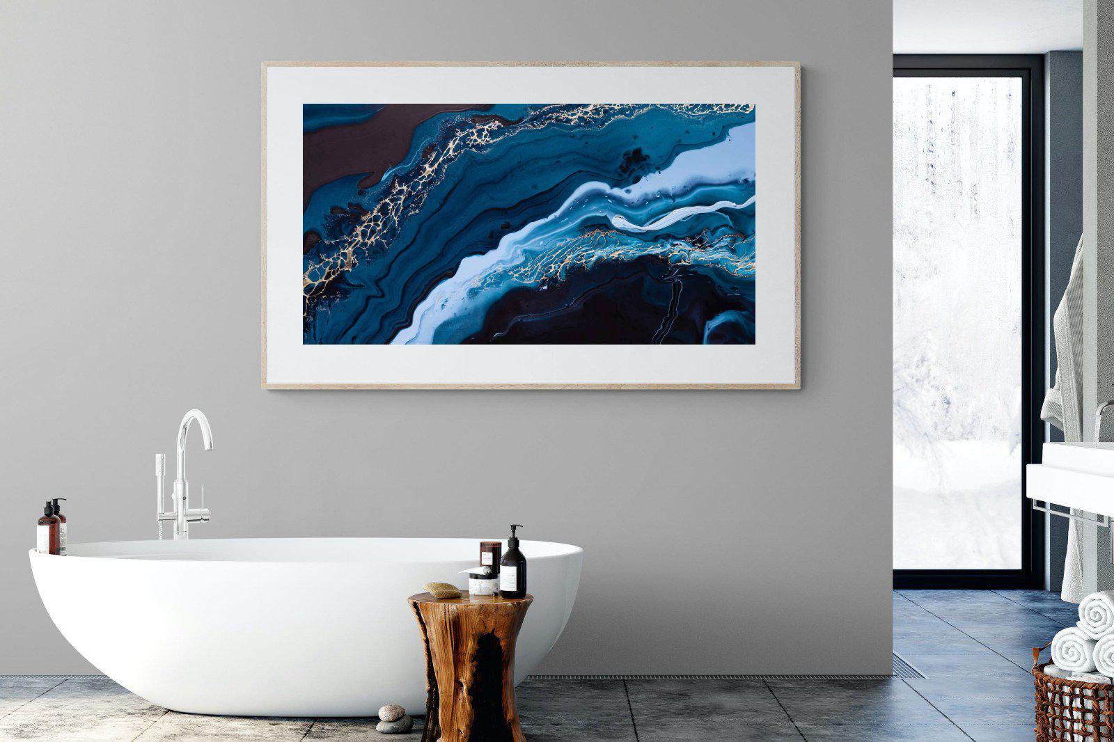 Acrylic Ocean-Wall_Art-180 x 110cm-Framed Print-Wood-Pixalot