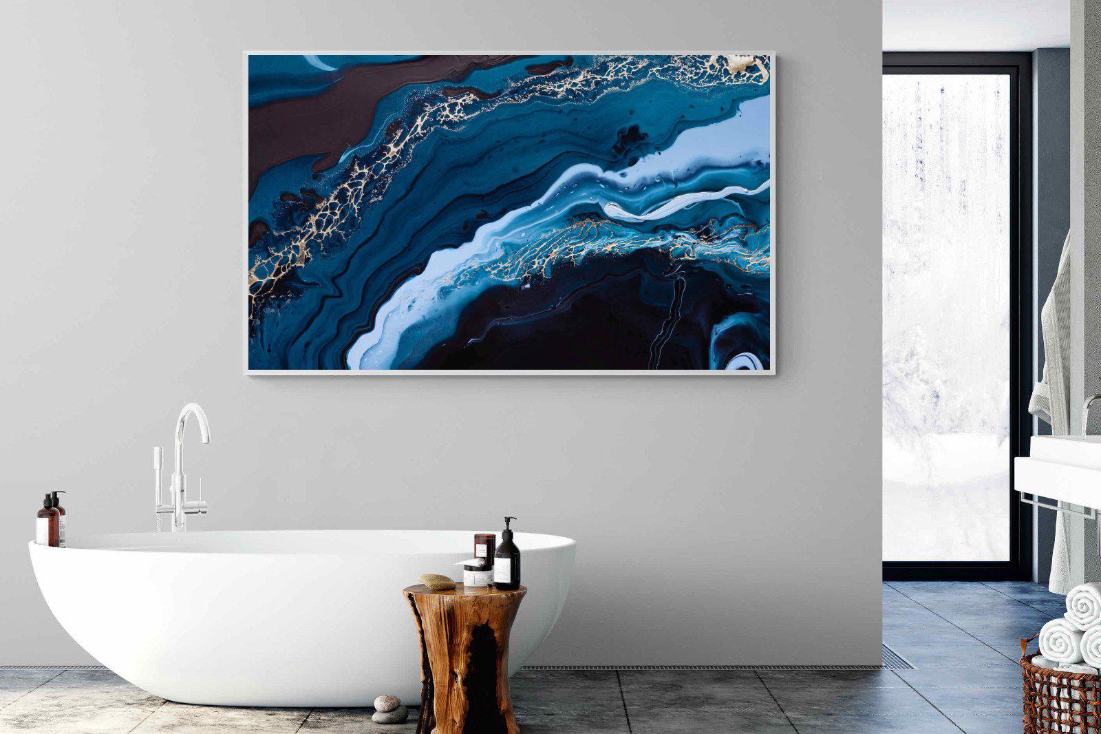 Acrylic Ocean-Wall_Art-180 x 110cm-Mounted Canvas-White-Pixalot