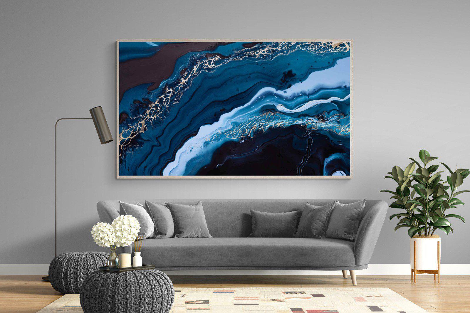 Acrylic Ocean-Wall_Art-220 x 130cm-Mounted Canvas-Wood-Pixalot