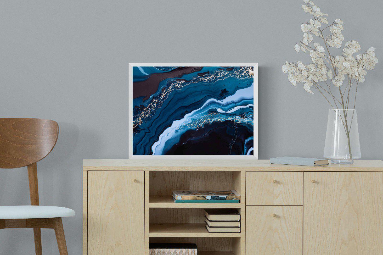 Acrylic Ocean-Wall_Art-60 x 45cm-Mounted Canvas-White-Pixalot
