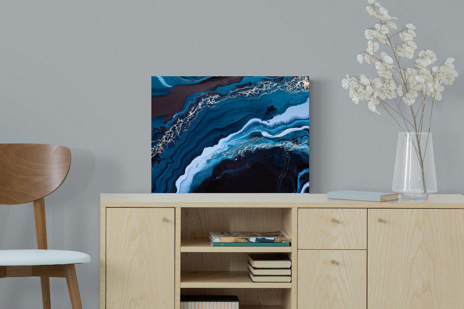 Acrylic Ocean-Wall_Art-60 x 45cm-Mounted Canvas-No Frame-Pixalot