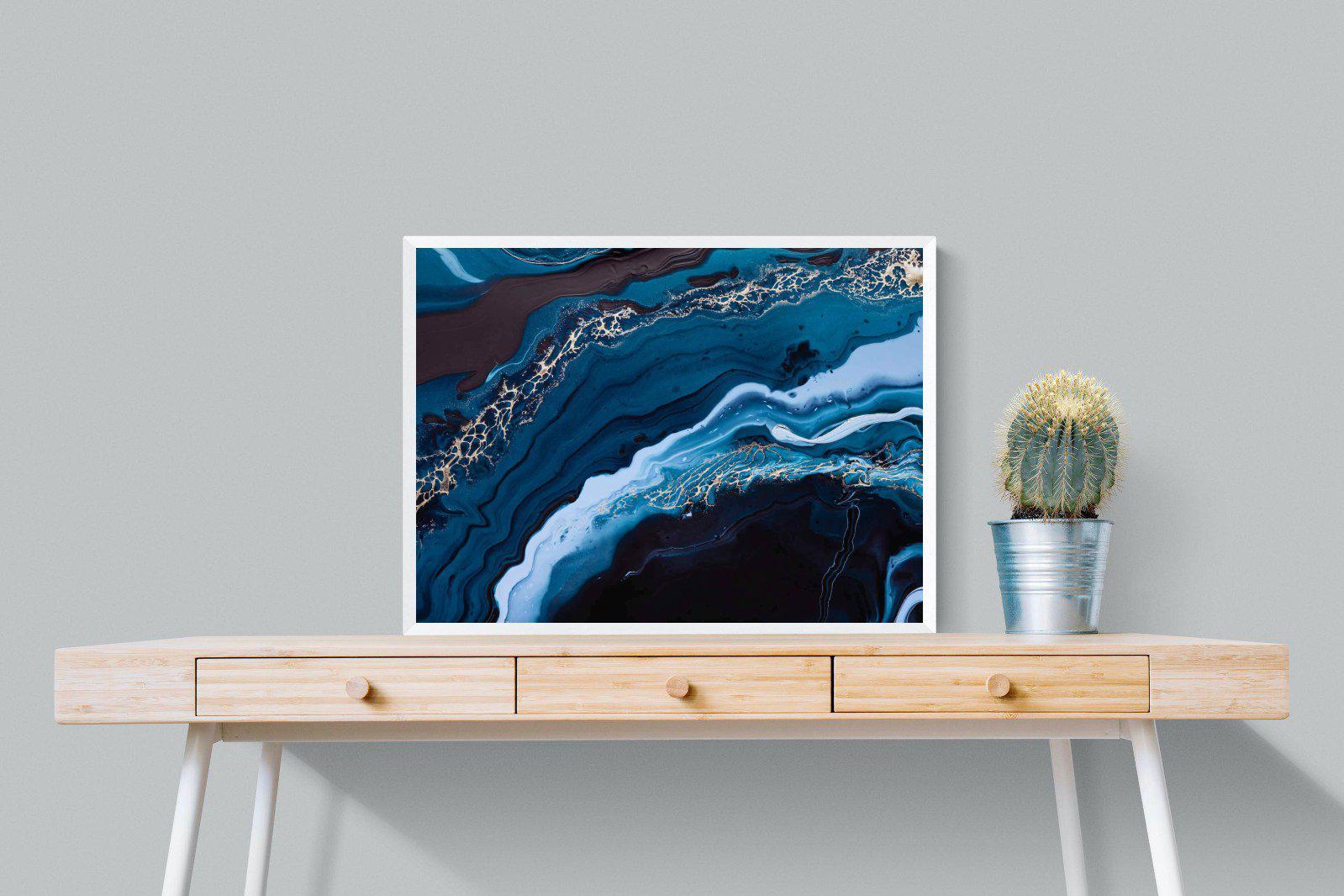 Acrylic Ocean-Wall_Art-80 x 60cm-Mounted Canvas-White-Pixalot