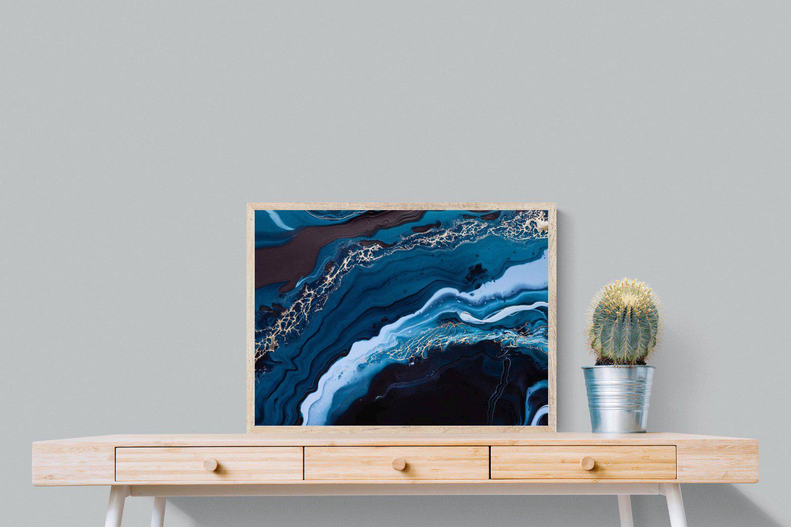Acrylic Ocean-Wall_Art-80 x 60cm-Mounted Canvas-Wood-Pixalot