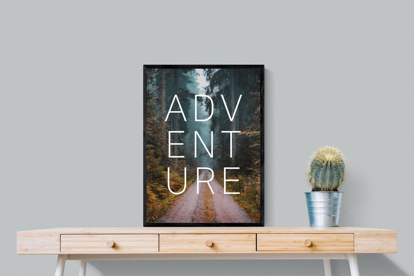 Adventure-Wall_Art-60 x 80cm-Mounted Canvas-Black-Pixalot