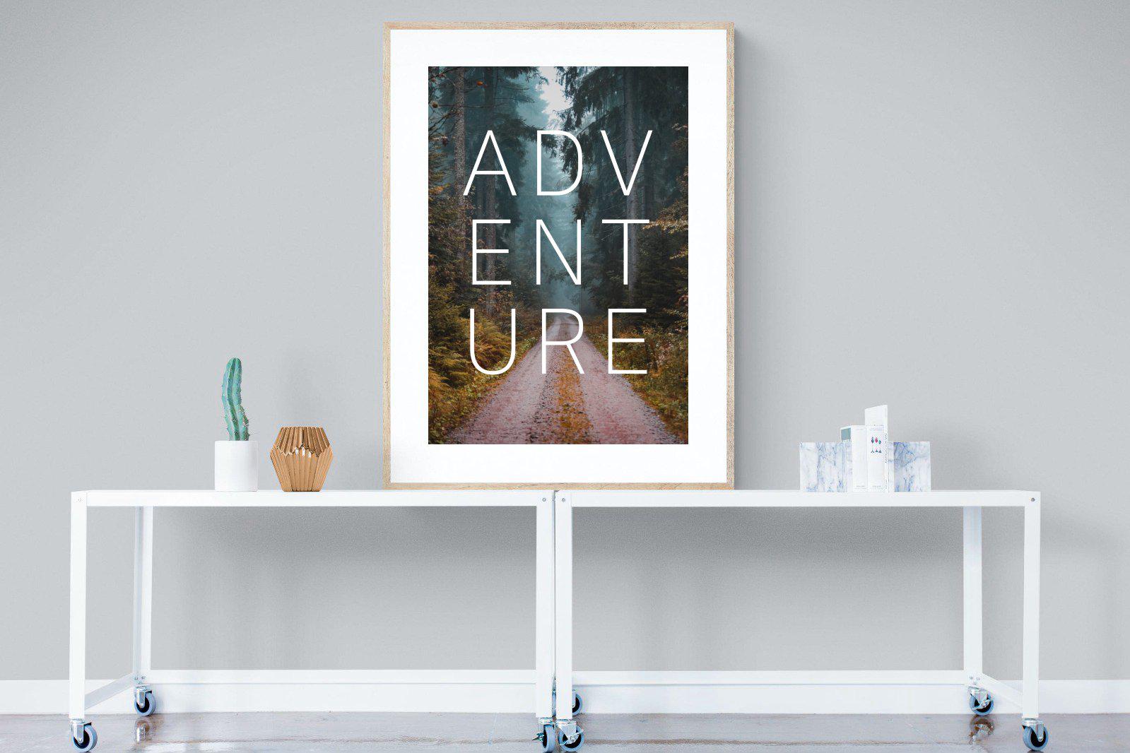 Adventure-Wall_Art-90 x 120cm-Framed Print-Wood-Pixalot