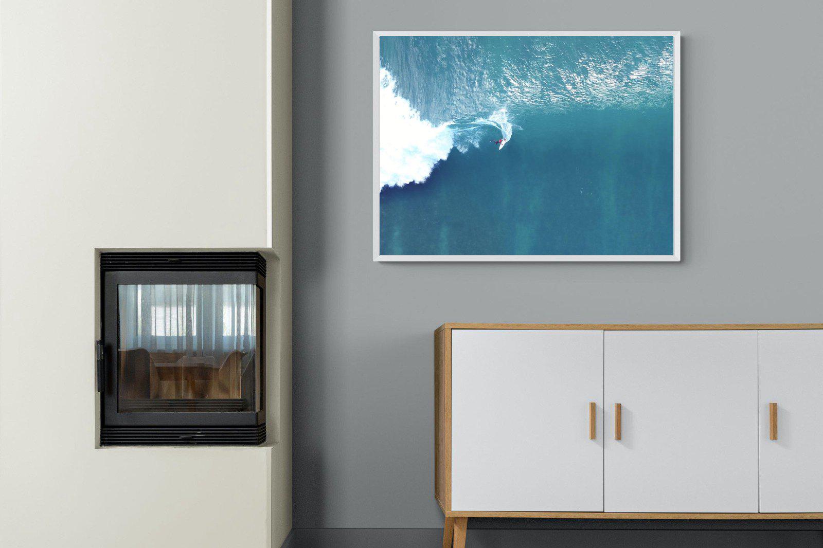 Aerial Surf-Wall_Art-100 x 75cm-Mounted Canvas-White-Pixalot
