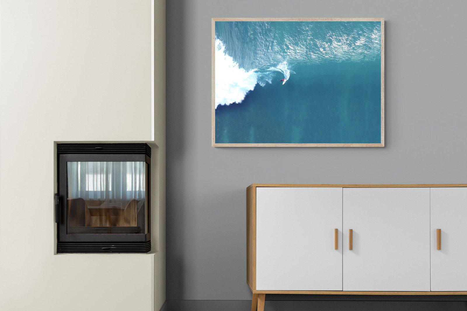 Aerial Surf-Wall_Art-100 x 75cm-Mounted Canvas-Wood-Pixalot