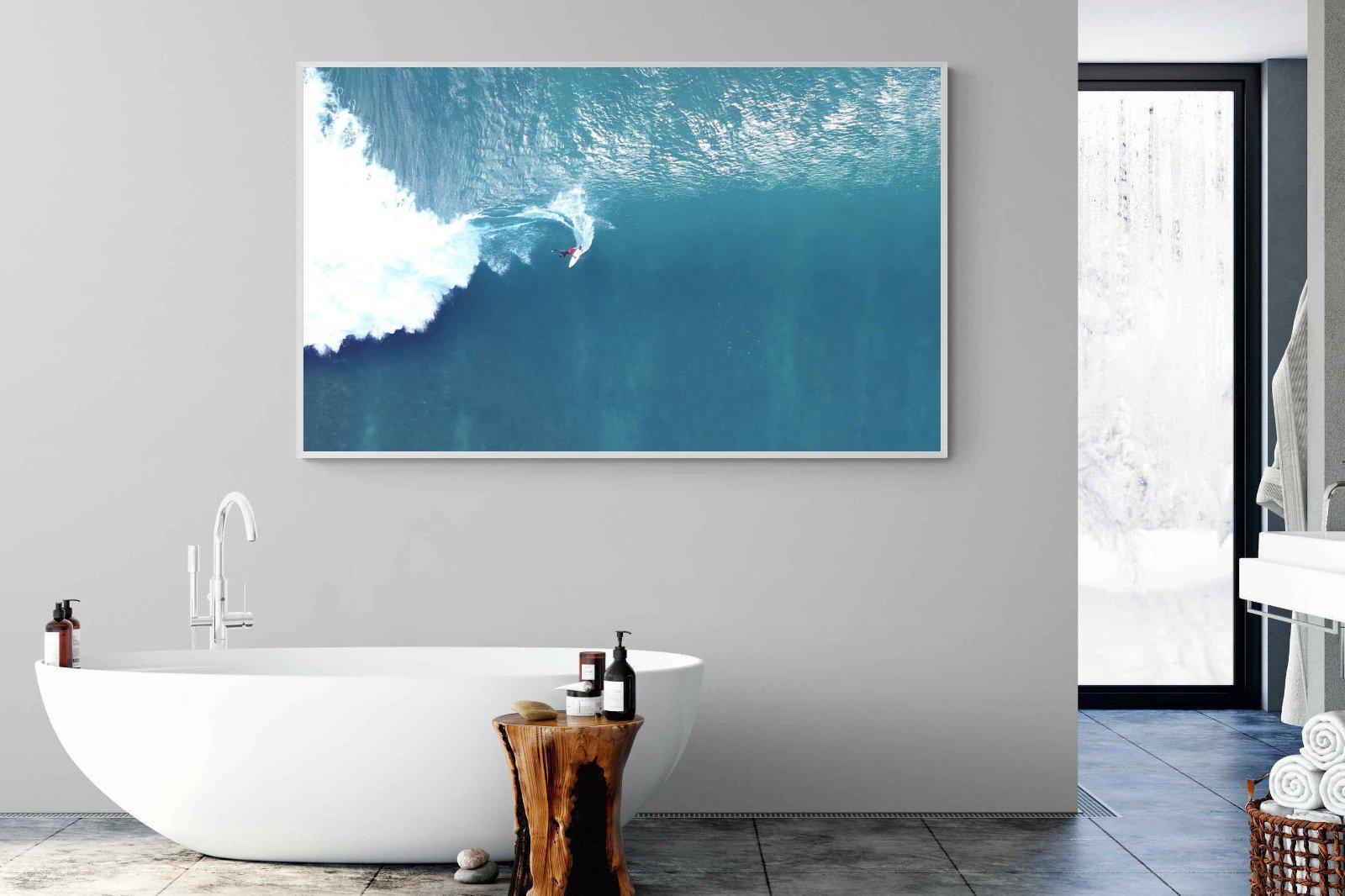 Aerial Surf-Wall_Art-180 x 110cm-Mounted Canvas-White-Pixalot