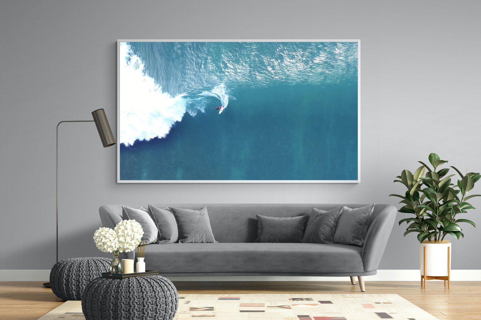Aerial Surf-Wall_Art-220 x 130cm-Mounted Canvas-White-Pixalot