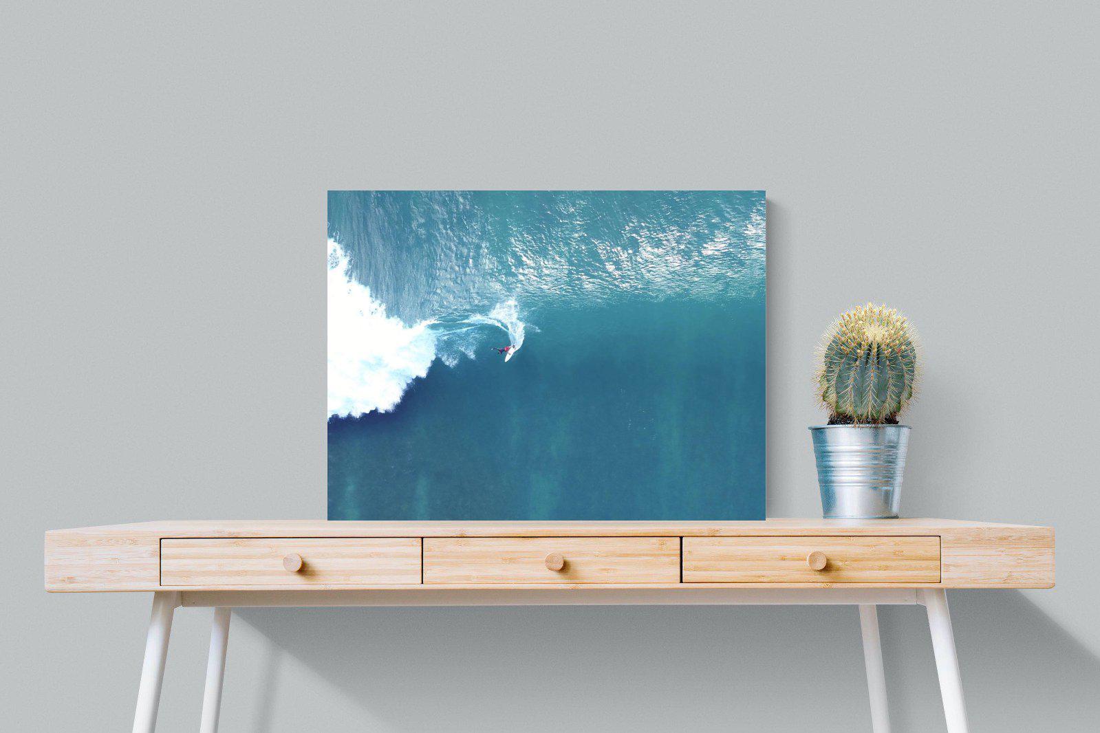 Aerial Surf-Wall_Art-80 x 60cm-Mounted Canvas-No Frame-Pixalot