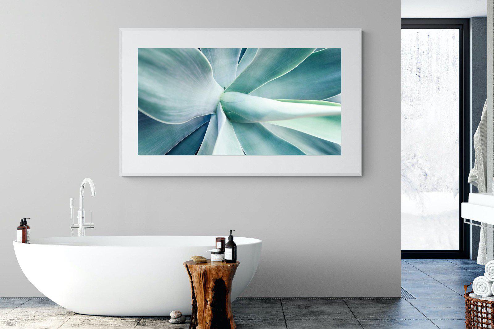 Agave-Wall_Art-180 x 110cm-Framed Print-White-Pixalot