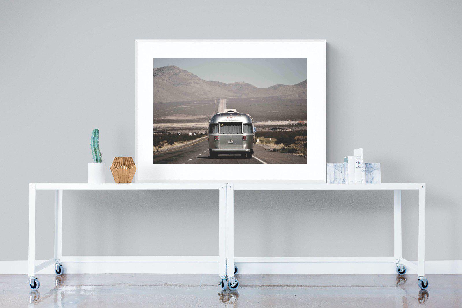 Airstream-Wall_Art-120 x 90cm-Framed Print-White-Pixalot