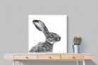 Alert-Wall_Art-80 x 80cm-Mounted Canvas-White-Pixalot